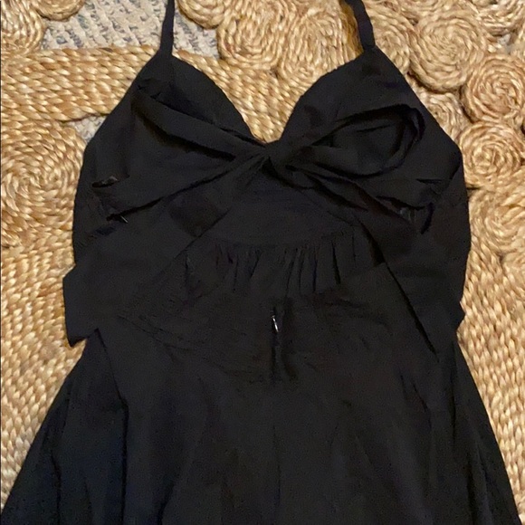 SOLD BCBG Black Mini Sun Dress - Picture 3 of 4